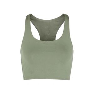 Girlfriend Collective Paloma Sage Green Bra